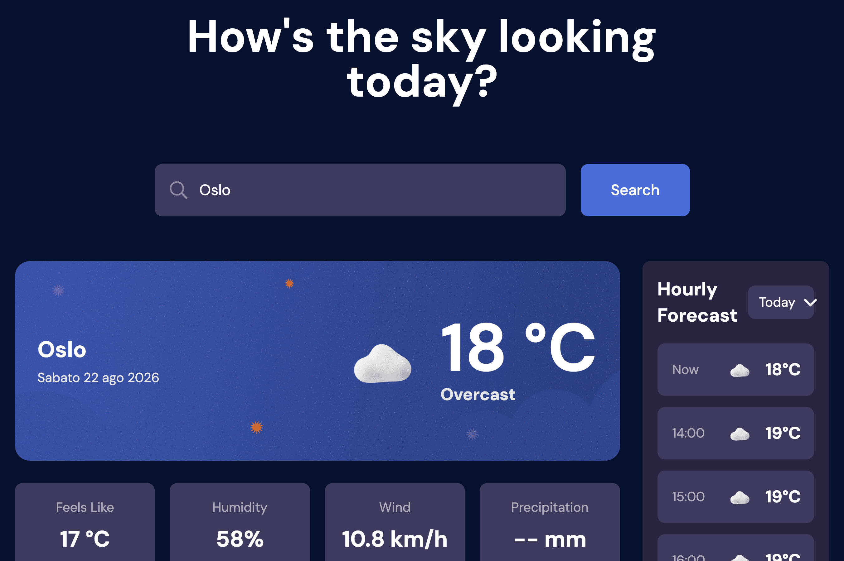 React Weather App